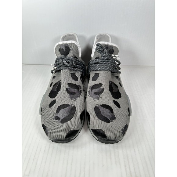 NEW Adidas HU NMD Human Race x Pharrell Animal Print Ash Mens Size 11 - Picture 2 of 8